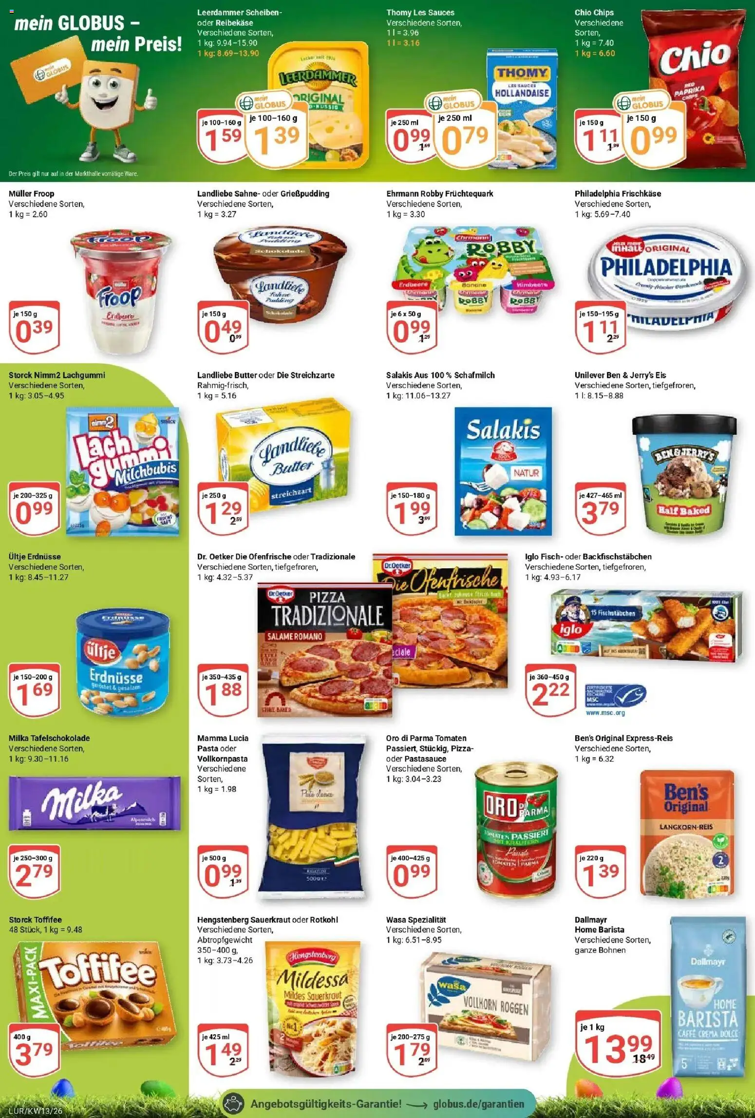 Globus prospekt Hamburg	 – gültig ab 23.03.2026 | Seite: 3 | Produkte: Thomy les sauces, Fisch, Dallmayr, Reibekase