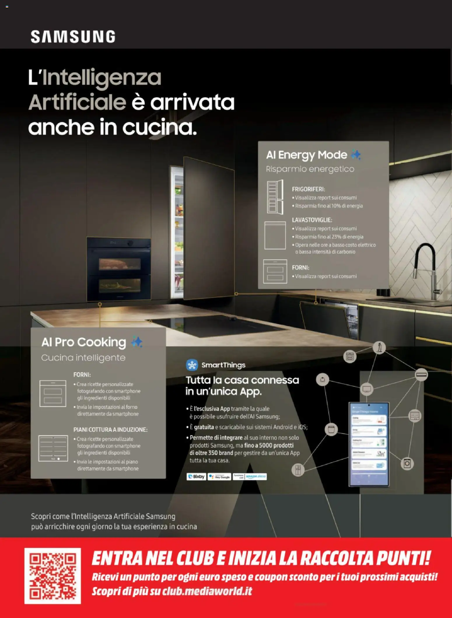 Volantino Media World del 25.11.2025 | Pagina: 16 | Prodotti: Smartphone, Forno, Samsung