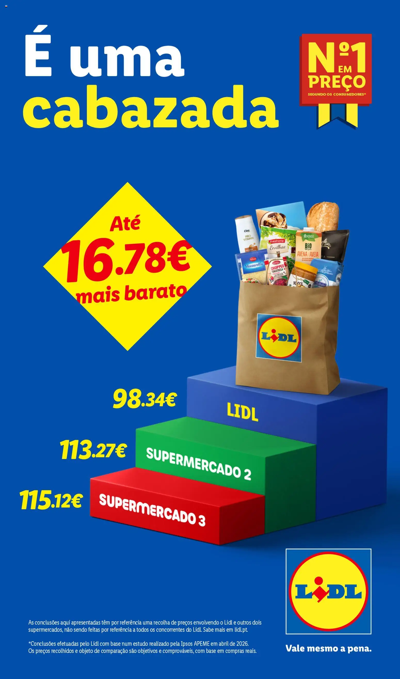 Lidl folheto | 27/04/2026 |  🎉 Como obter um desconto limitado? Poupe ainda hoje! | Portugal