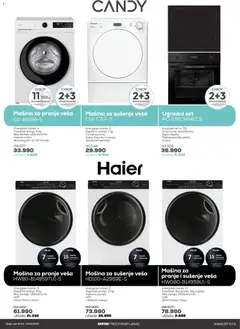 Tri O katalog - pregled Tri O kataloga - važi od 15.03.2026 | Strana: 4 | Proizvode: Mašina za pranje veša, Candy, Mašina za sušenje veša