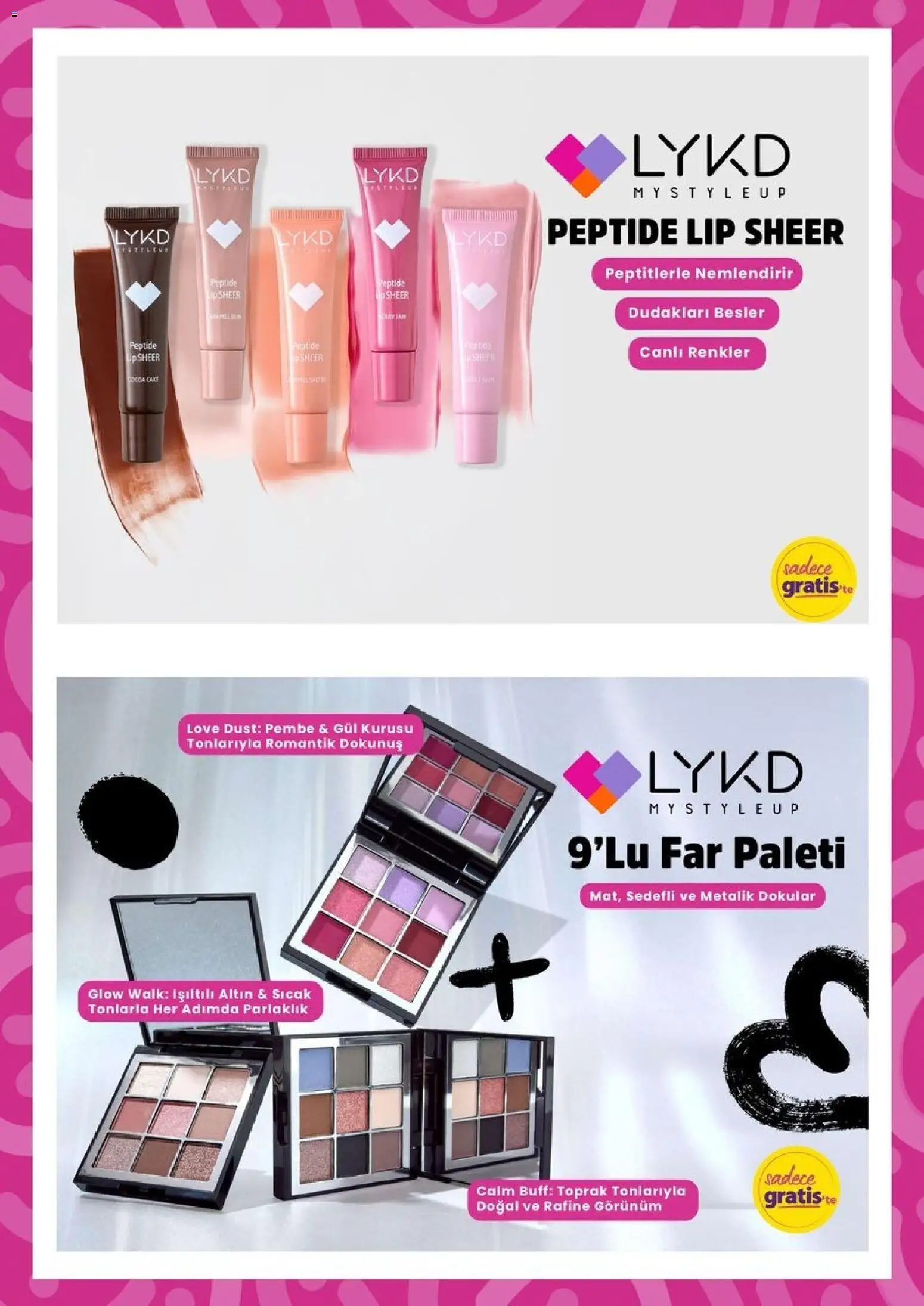 Gratis aktüel ürünler kataloğu yayımlandı! Bu hafta 01 - 30 Kasım 2025 günü Gratis indirimli ürünleri