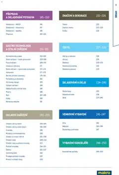 Náhled letáku Makro leták - Gastro vybavení a zařízení od 01.02.2026 | Strana: 3 | Produkty: Rukavice, Odpadkové koše, Tabule, Svíčky
