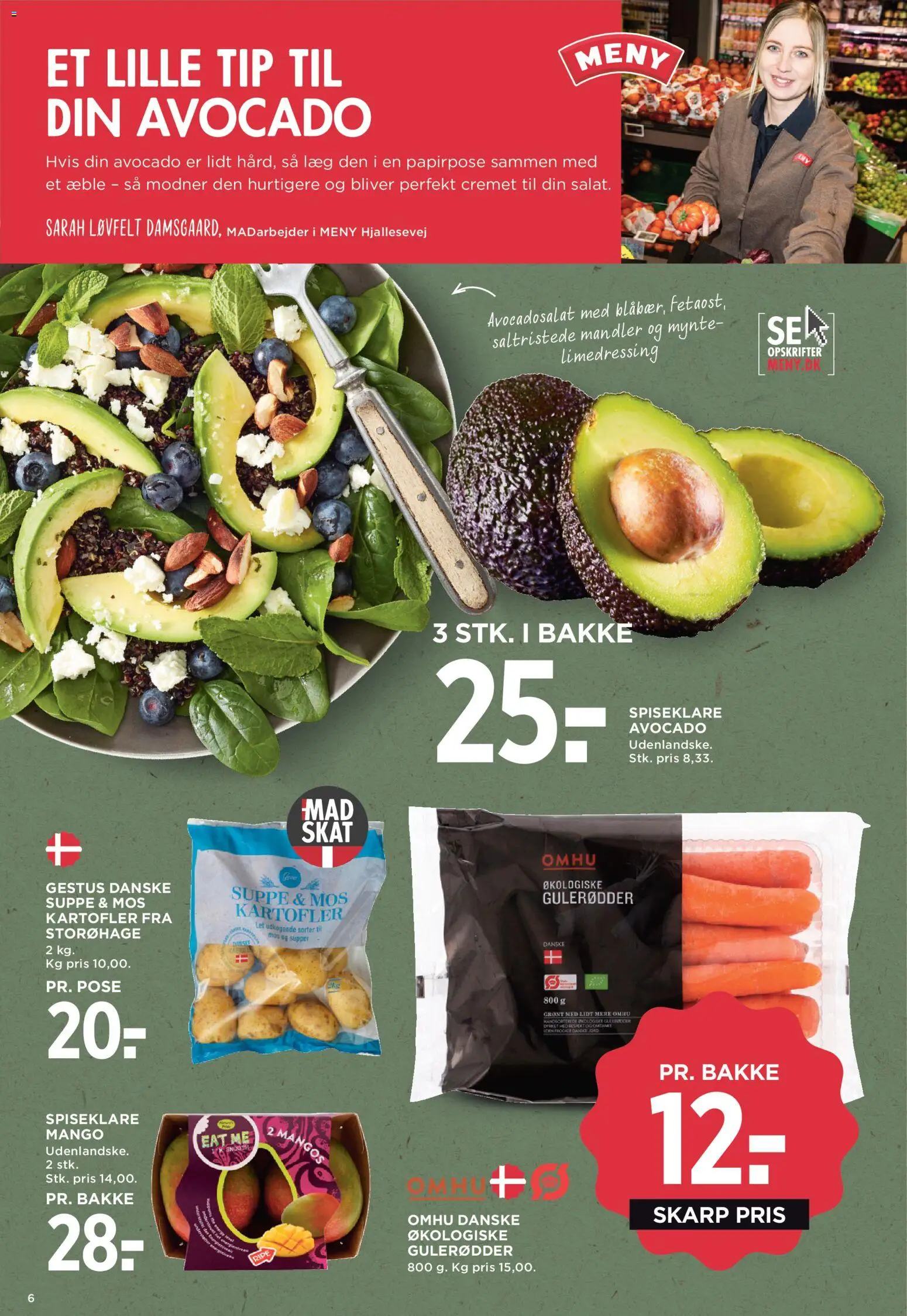 Meny tilbudsavis – gyldig fra 06.02.2026 | Side: 7 | Produkter: Mango, Gulerødder, Suppe, Mynte