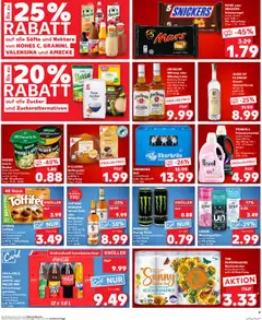 COCA-COLA, FANTA, SPRITE oder MEZZO MIX, Erfrischungsgetränke teilweise koffeinhaltig, versch. Sorten (+ 3.30 Pfand) je Ka. 12 x 1-I-PET-FI. - gültig ab dem 28.08.2025 | Seite: 5