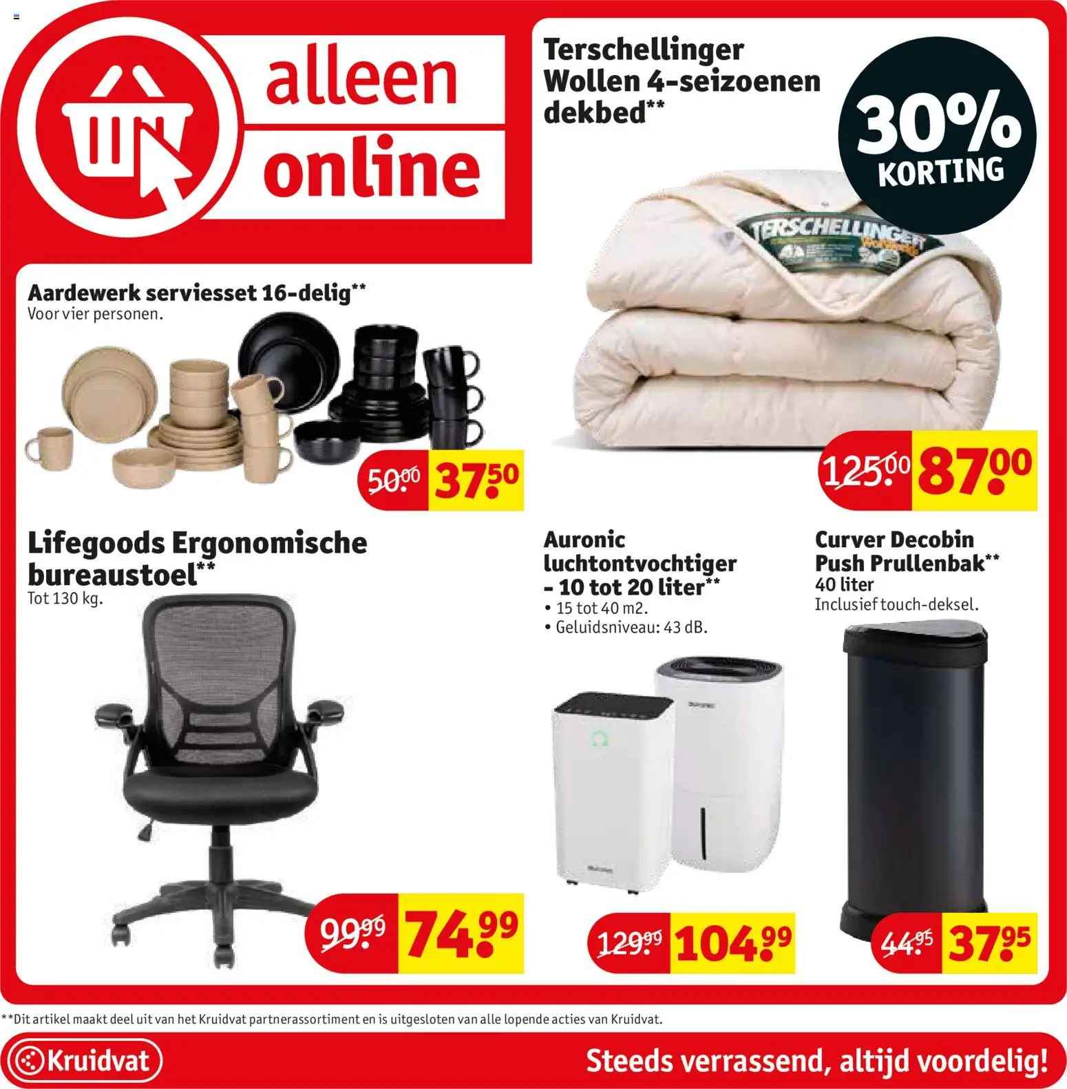 {H1} | Pagina: 84 | Producten: Peinture à l'aquarelle, Dekbed, Dehumidifier