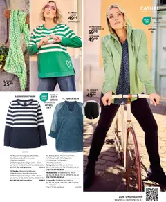 Ulla Popken Akciós újság - amely érvényes a következő dátumtól: 01.02.2026 | Oldal: 23 | Termékek: Tunika