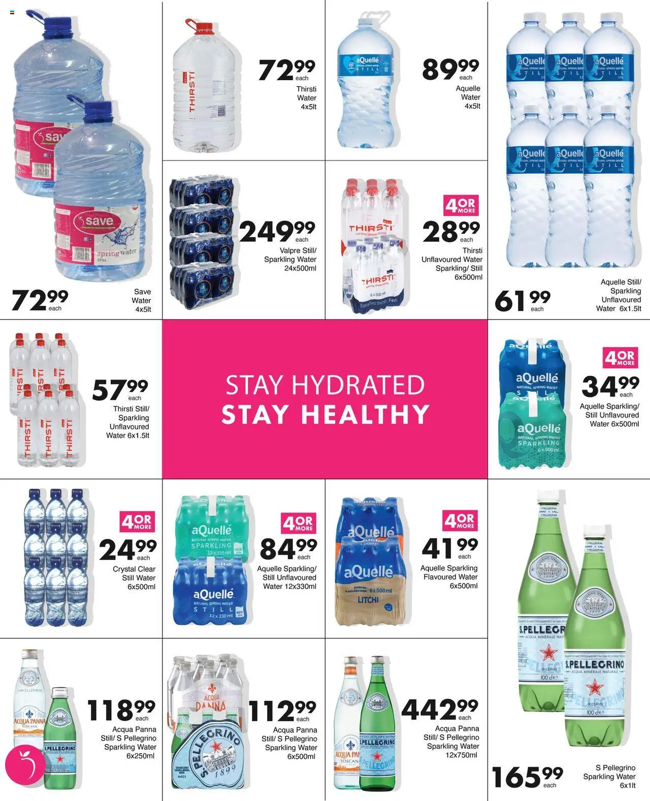New Save catalogue – valid from 06.10.2025 | Page: 18 | Products: Water