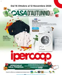 Anteprima del volantino Ipercoop Casa d'Autunno Genova catalogo valido a partire dal 16.10.2025