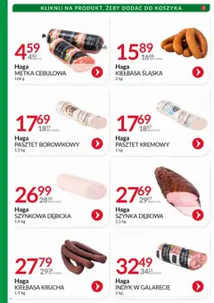 Pogląd oferty "Eurocash Gazetka - Katalog Wędlin" - ważna od 01.11.2025 | Strona: 20 | Produkty: Kiełbasa, Szynka, Metka cebulowa, Indyk w galarecie