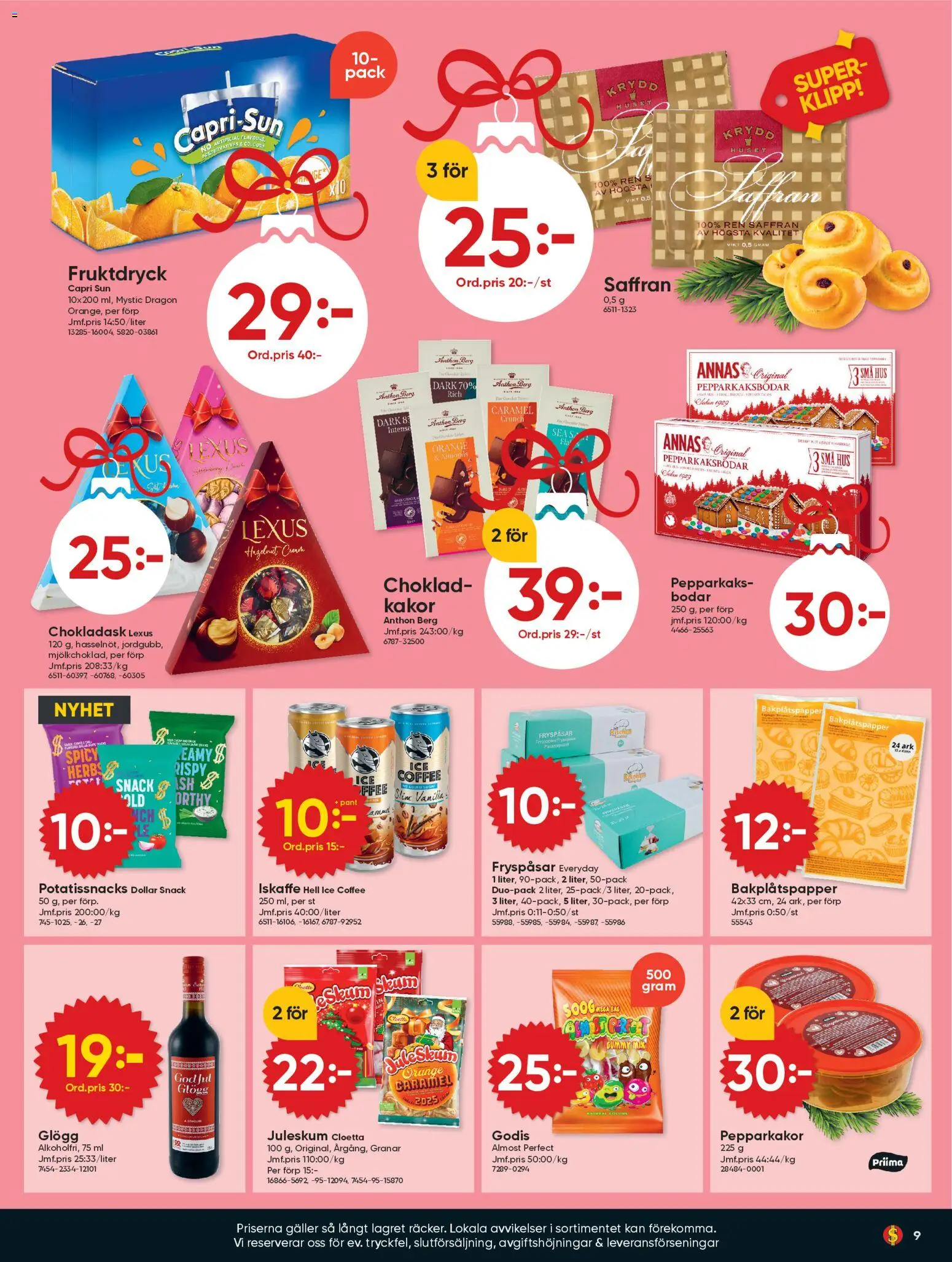 Dollar Store reklamblad aktuell från 01.12.2025 | Sida: 9