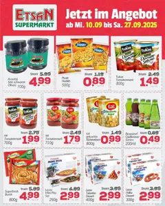 ETSAN Flugblatt gültig ab 10.09.2025 | Seite: 2 | Produkte: Mango, Szeder, Nudeln