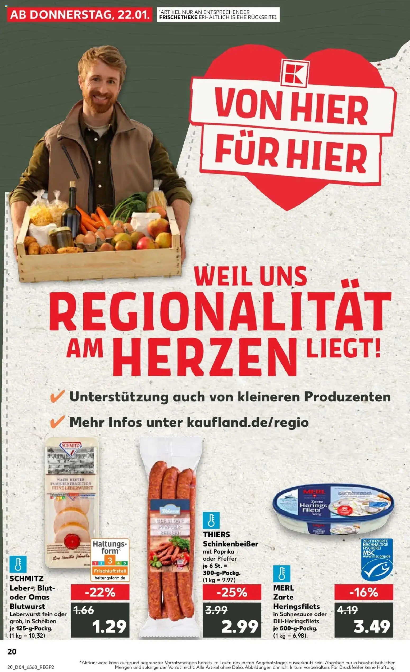 Kaufland prospekt Kerpen	 – gültig ab 25.01.2026 | Seite: 20 | Produkte: Paprika, Pfeffer