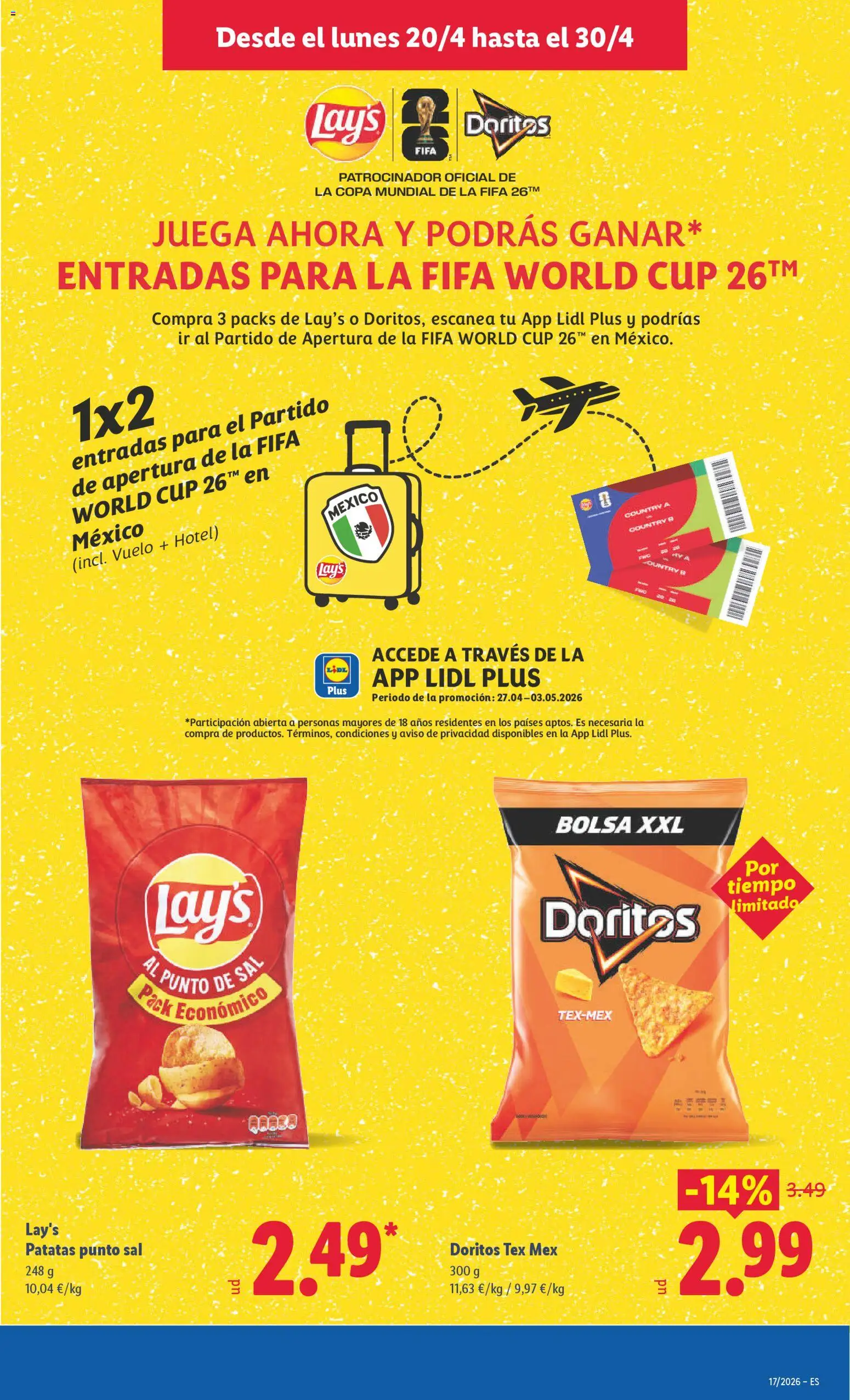 Lidl folleto │ válido desde el 27.04.2026 | Página: 43 | Productos: Juega, Bolsa
