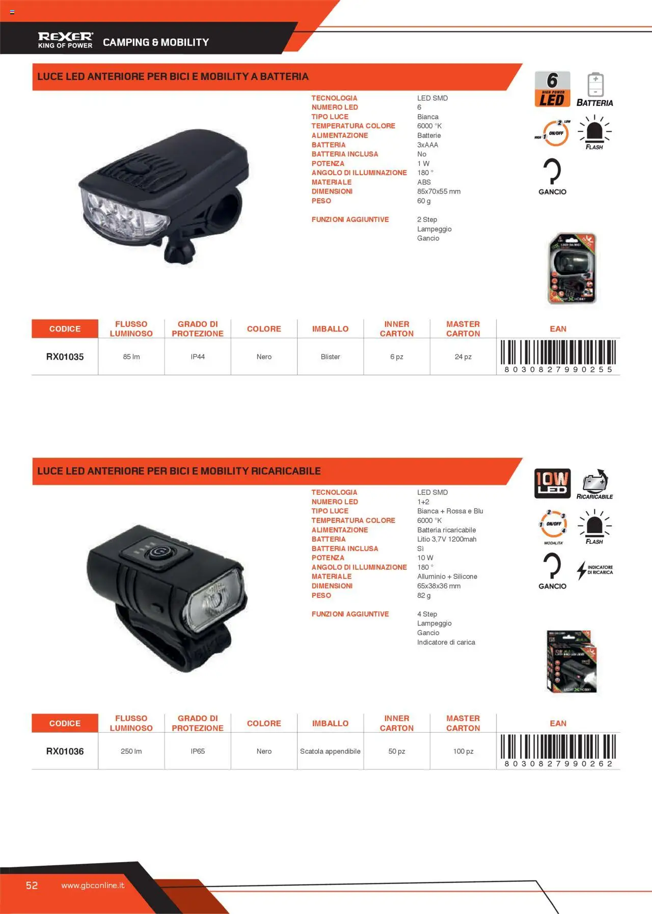 Volantino GBC del 31.05.2025 | Pagina: 52 | Prodotti: Silicone, Alluminio, Scatola, Batterie