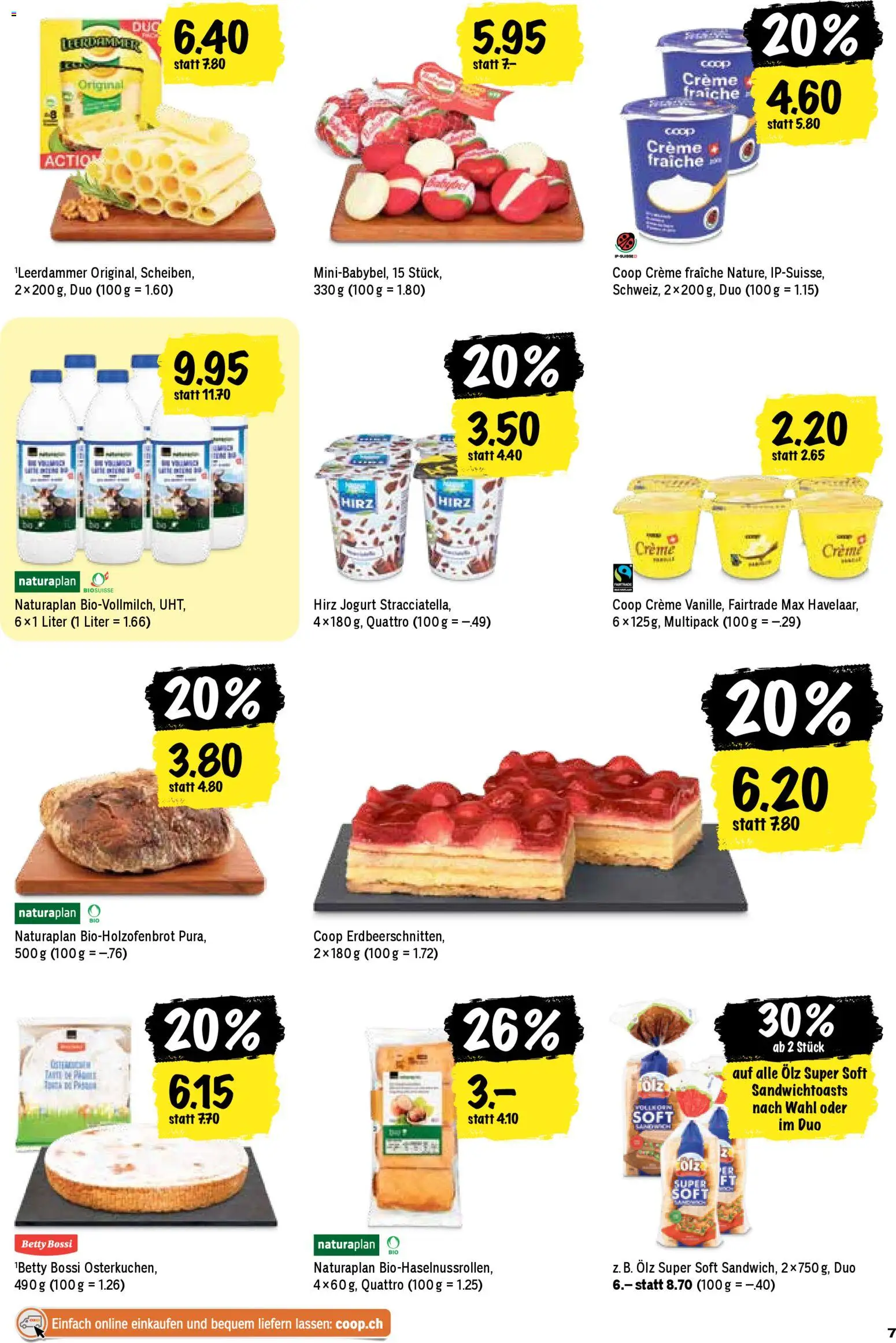 Coop Aktionen – gültig ab 26.02.2026 | Seite: 7 | Produkte: Creme