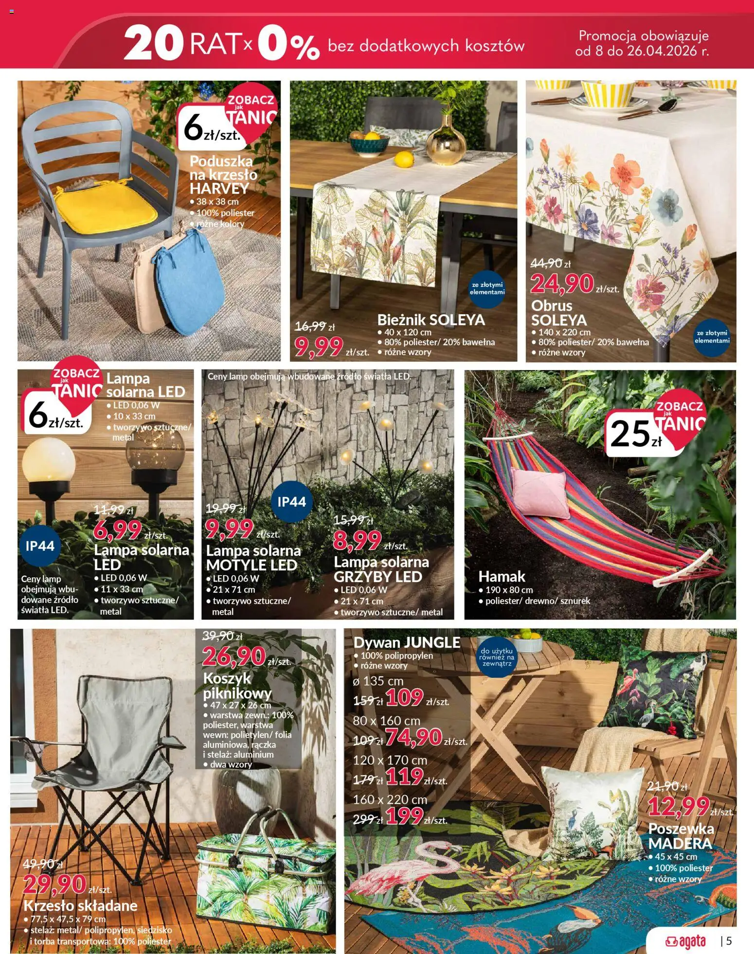 Salony Agata gazetka od 09.04.2026 | Strona: 5