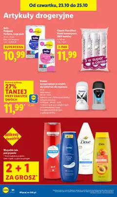 Pogląd oferty "Cleanic Pure Effect Płatki kosmetyczne, 100% bawełny, Płatki kosmetyczne Cleanic Pure Effect, 100% bawełny, 3 x 120 szt." - ważna od 23.10.2025 | Strona: 58