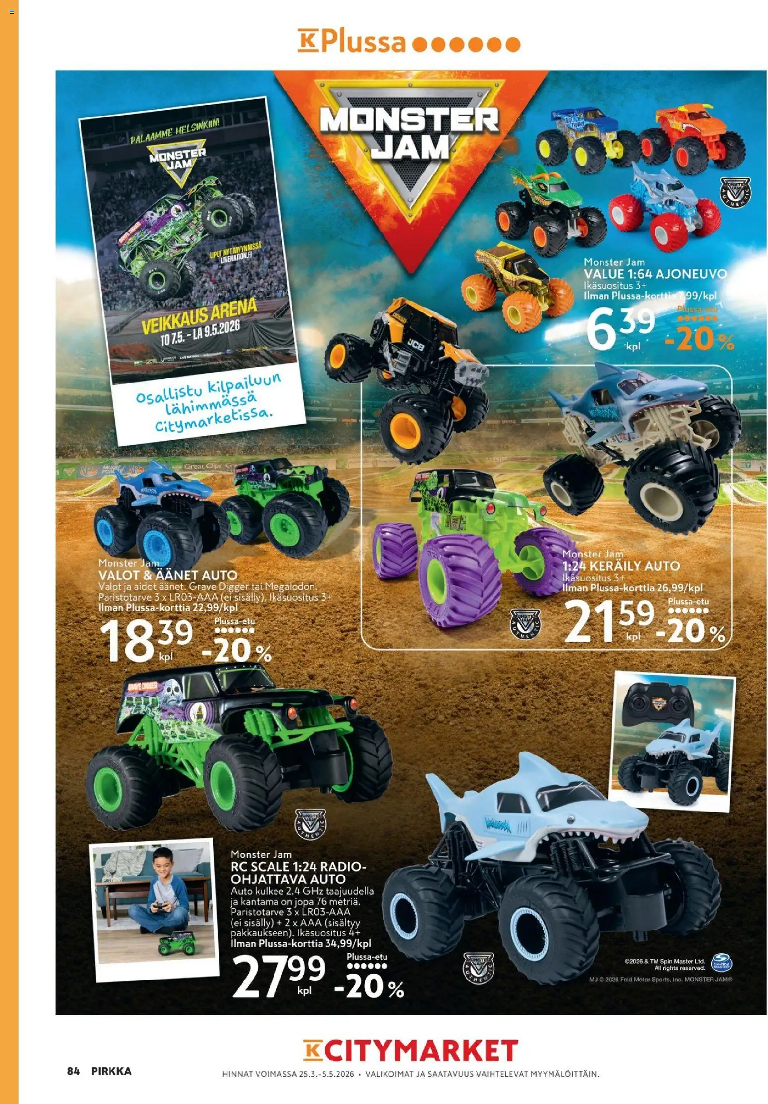 K-Citymarket - Pirkka – voimassa 25.03.2026 alkaen | Sivu: 84 | Tuotteet: Radio