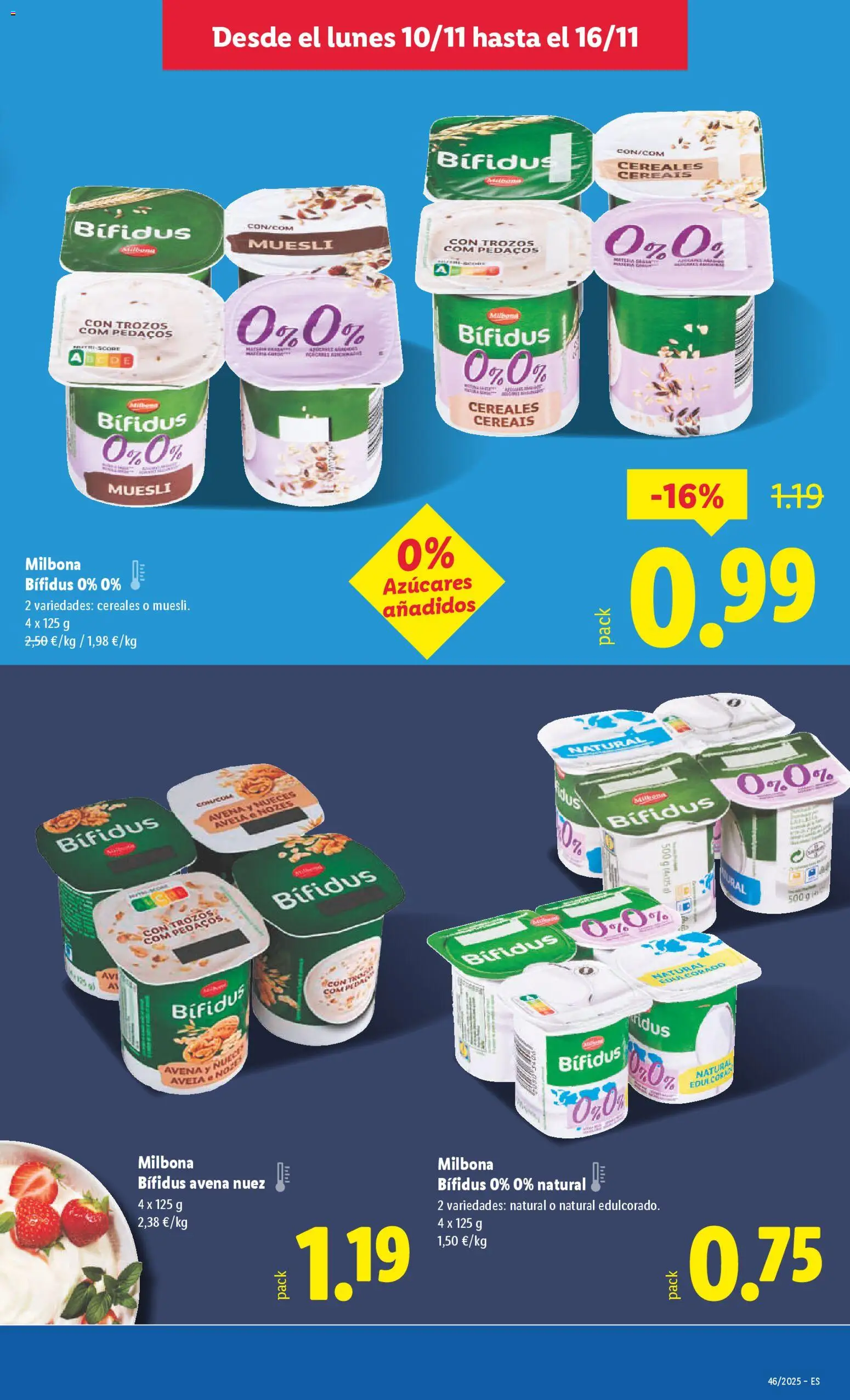 Lidl folleto │ válido desde el 10.11.2025 | Página: 11 | Productos: Cereales