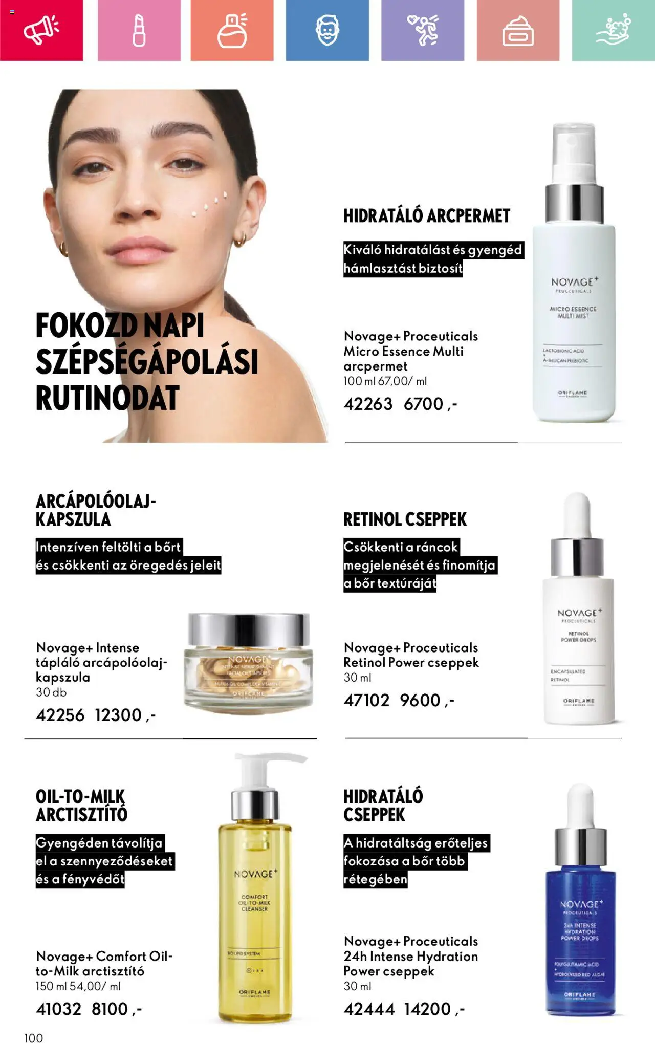 Oriflame akciós ujság - amely érvényes a következő dátumtól: 17.08.2025 | Oldal: 100 | Termékek: Bor