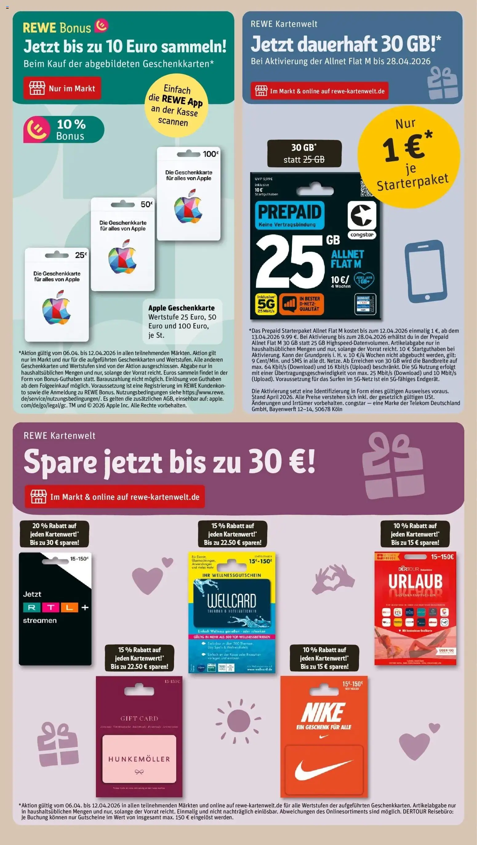 Rewe Prospekt Berlin / Friedrichshain	 – gültig ab 05.04.2026 | Seite: 20 | Produkte: Top, Apple