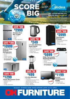 OK Furniture specials catalogue – valid from 19.03.2026