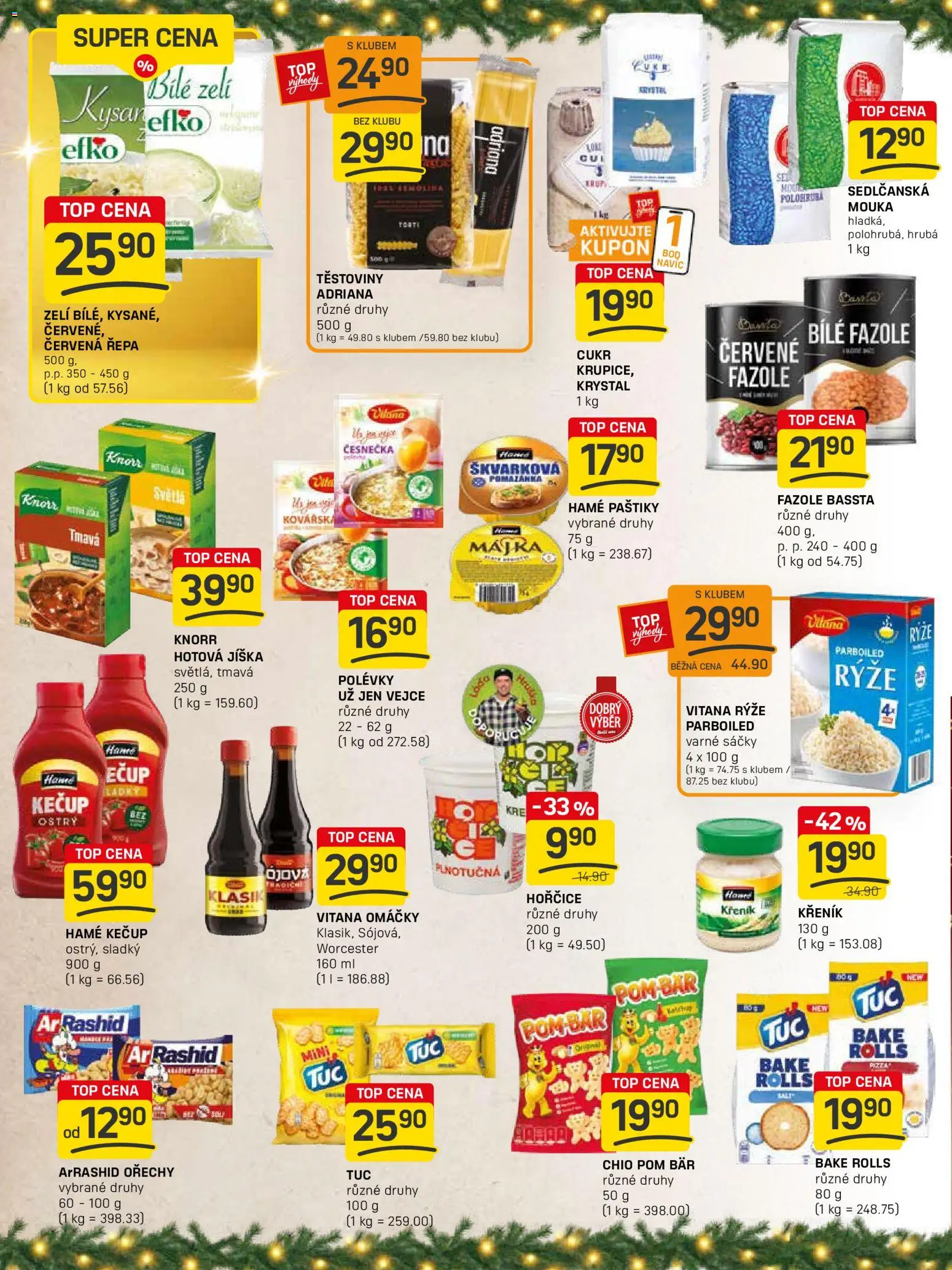 Flop leták - FlopTop od 22.12.2025 | Strana: 8 | Produkty: Vejce, Zelí, Hořčice, Cukr