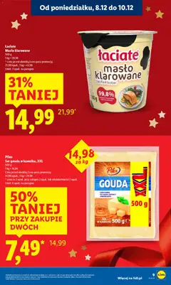 Pogląd oferty "Łaciate Masło klarowane, 500 g masło klarowane" - ważna od 08.12.2025 | Strona: 9
