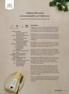 Billa  Frisch Gekocht ab 01.12.2025 gültig | Seite: 31