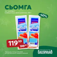 Близенько акції дійснийкції з 11.12.2025 | Сторінка: 6