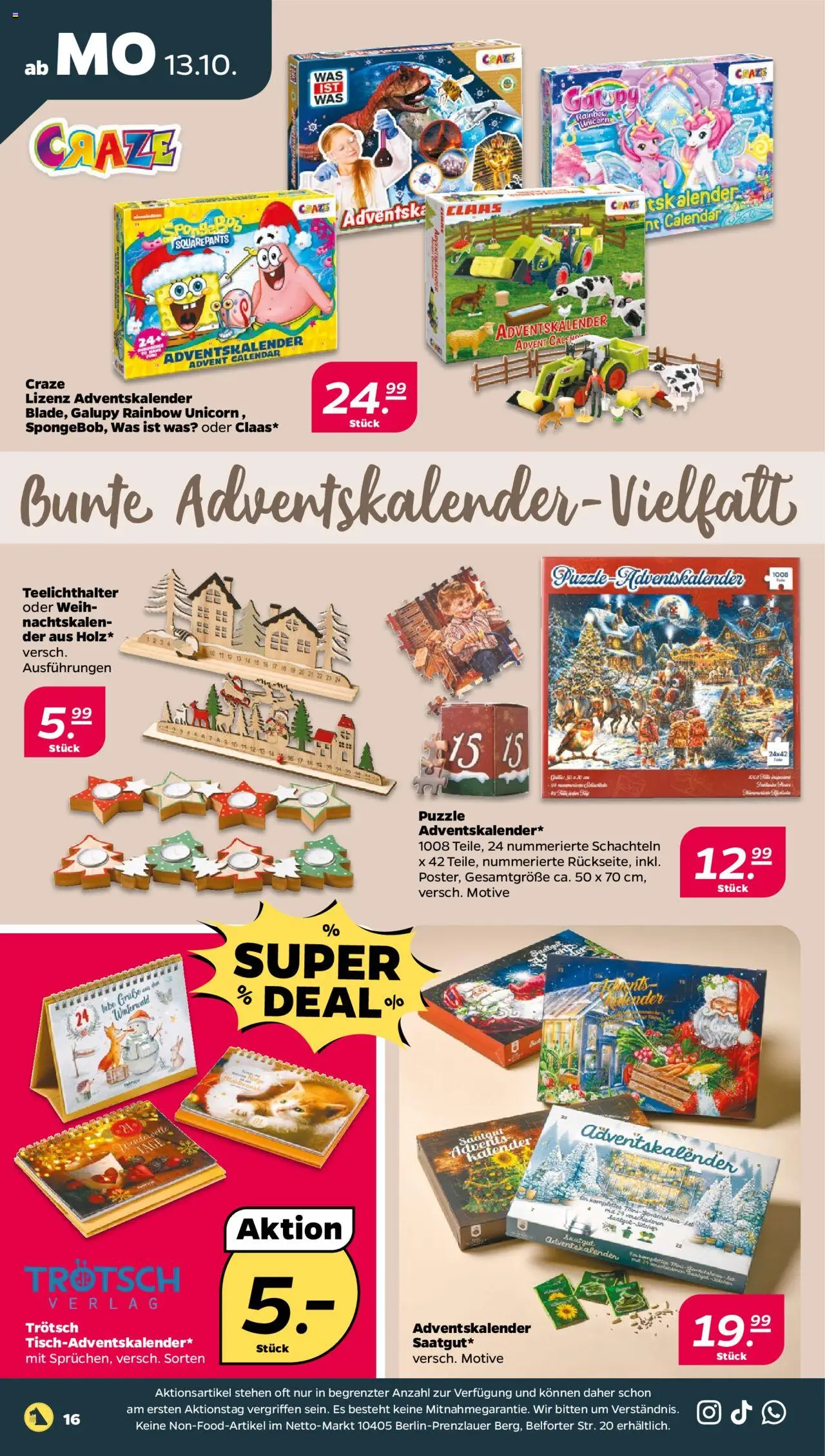 Netto Prospekt 	 – gültig ab 13.10.2025 | Seite: 16