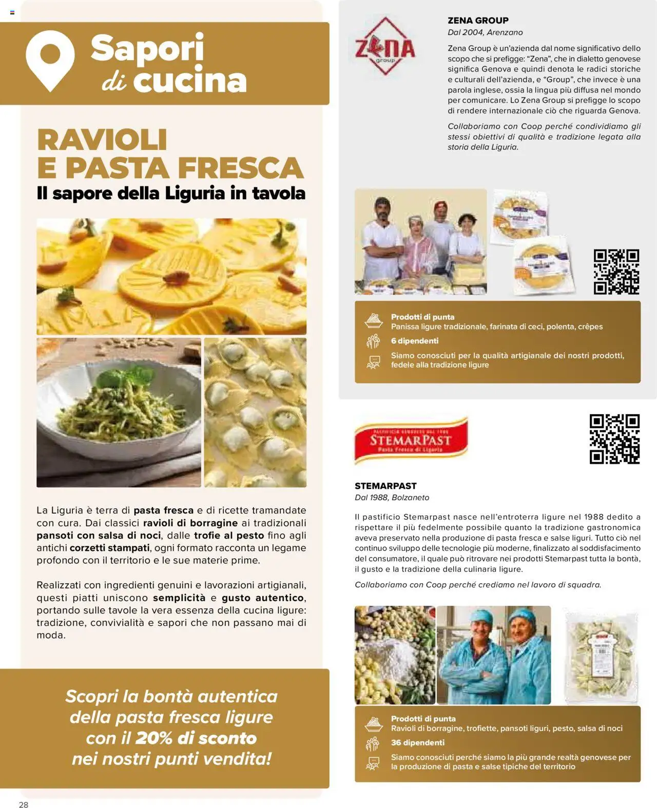 Volantino COOP del 09.10.2025 | Pagina: 28 | Prodotti: Salsa, Pasta, Noci, Ravioli