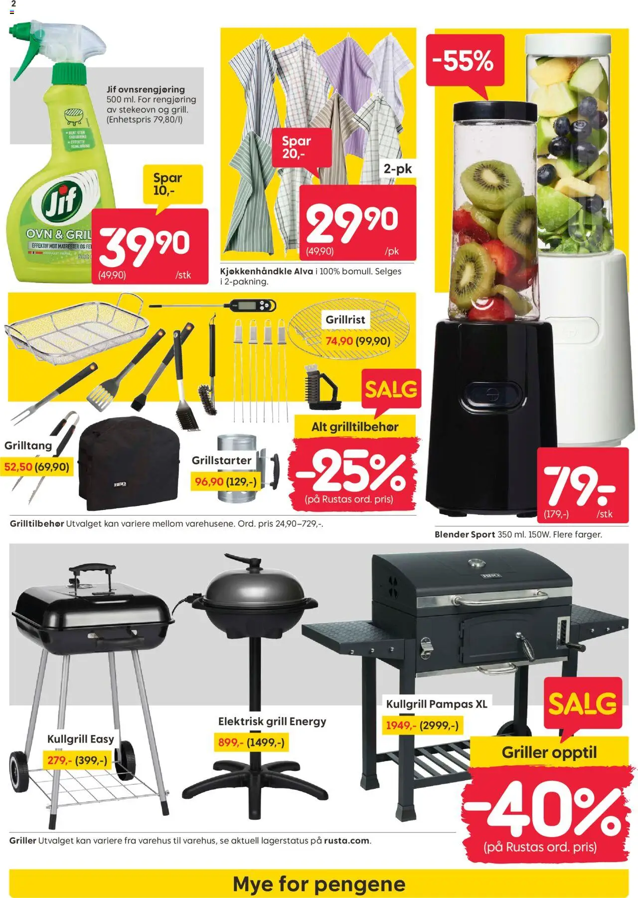 | Side: 2 | Produkter: Ovn, Grill, Curry, Blender