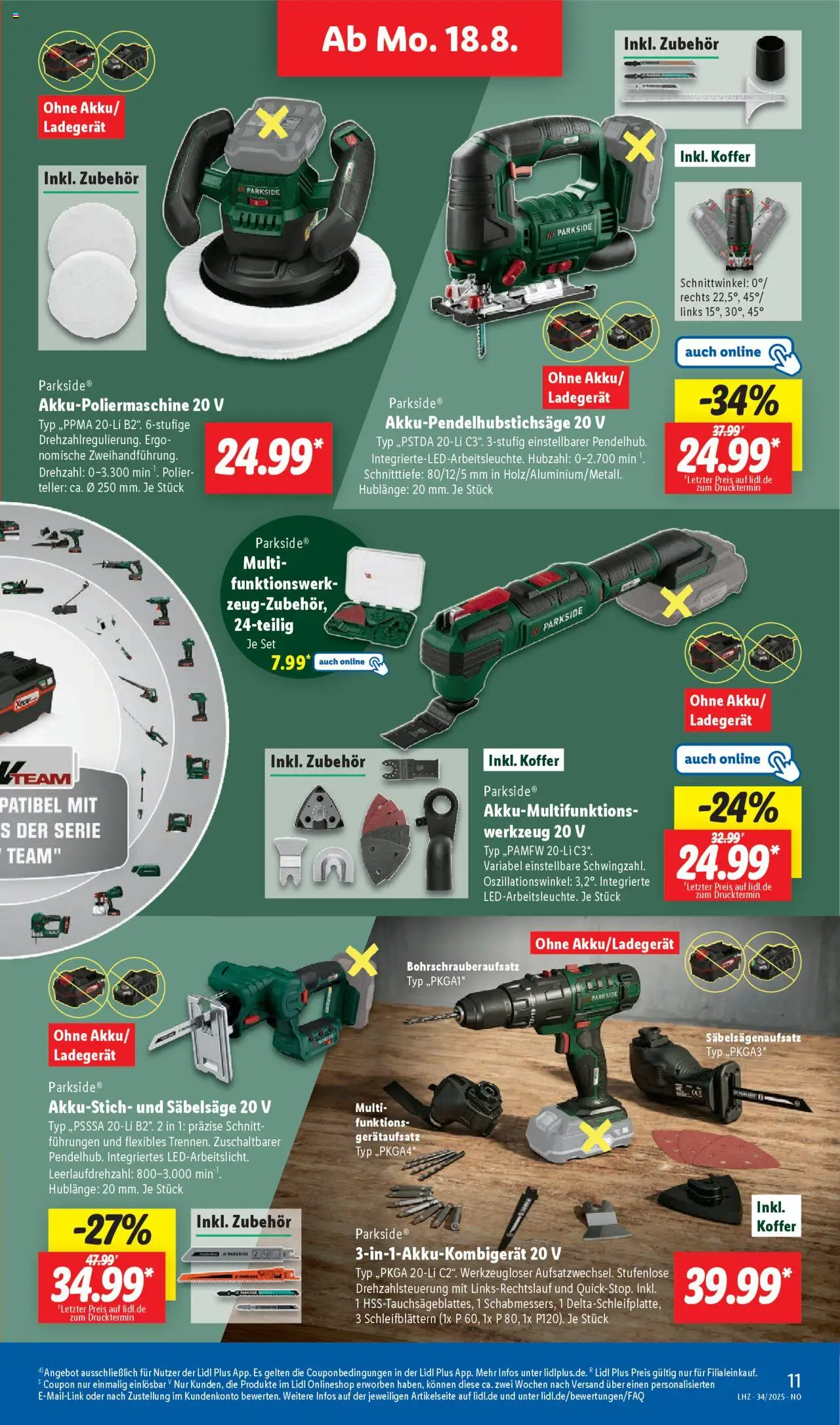 Lidl Prospekt Holzminden	 - gültig ab dem 18.08.2025 | Seite: 21 | Produkte: Koffer, Ladegerät