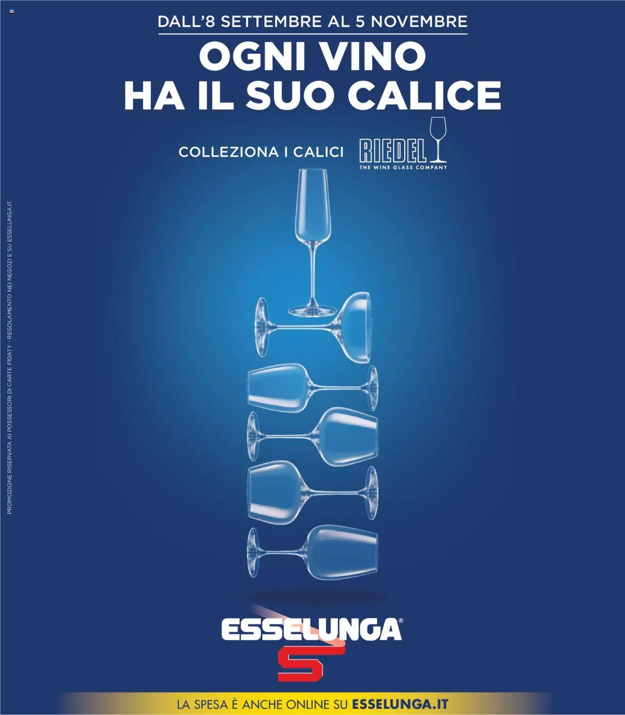 Volantino Esselunga S del 09.10.2025 | Pagina: 1 | Prodotti: Calice, Vino, The