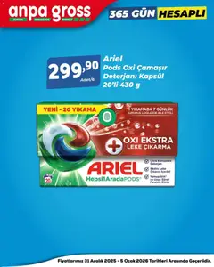 31.12.2025 tarihinden itibaren geçerli olan Anpa Gross kataloğu önizlemesi | Sayfa: 1