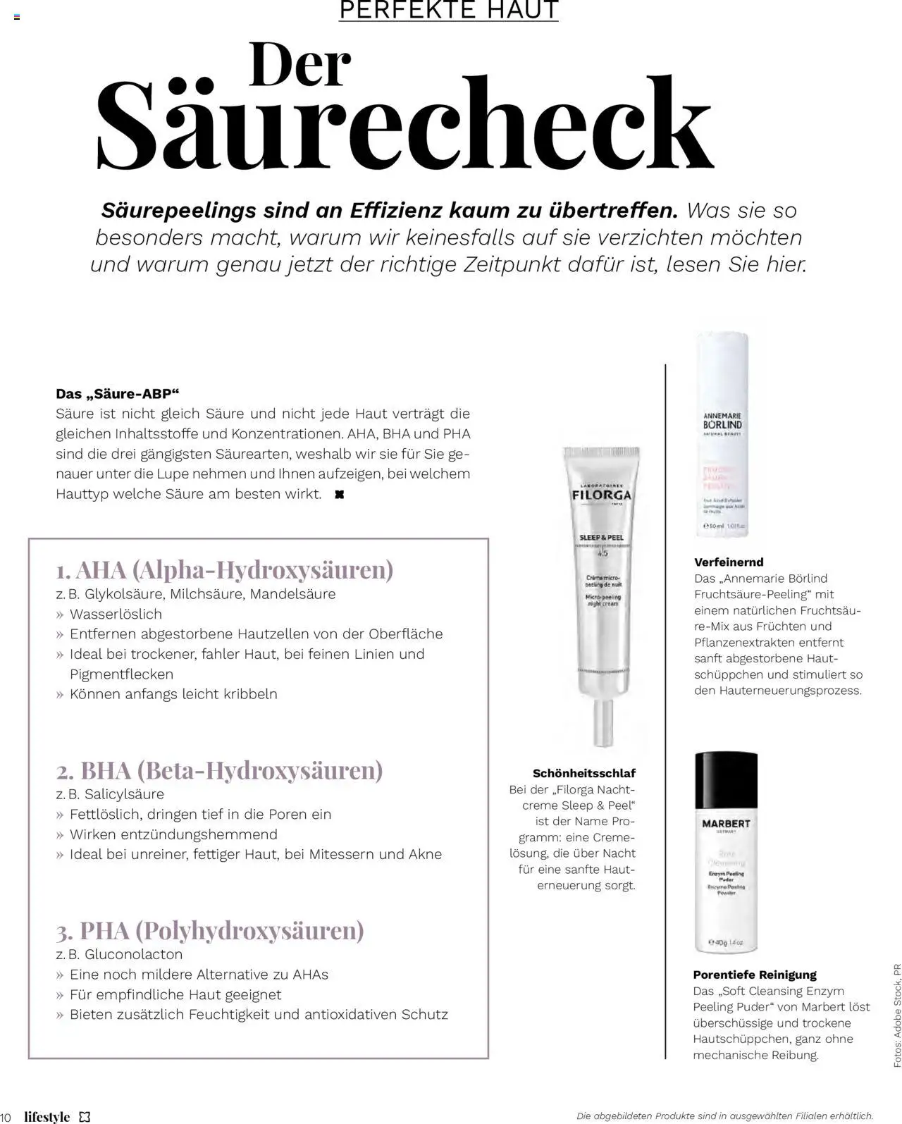 Müller Magazin – gültig ab 12.09.2025 | Seite: 10 | Produkte: Peeling, Puder, Nachtcreme, Creme