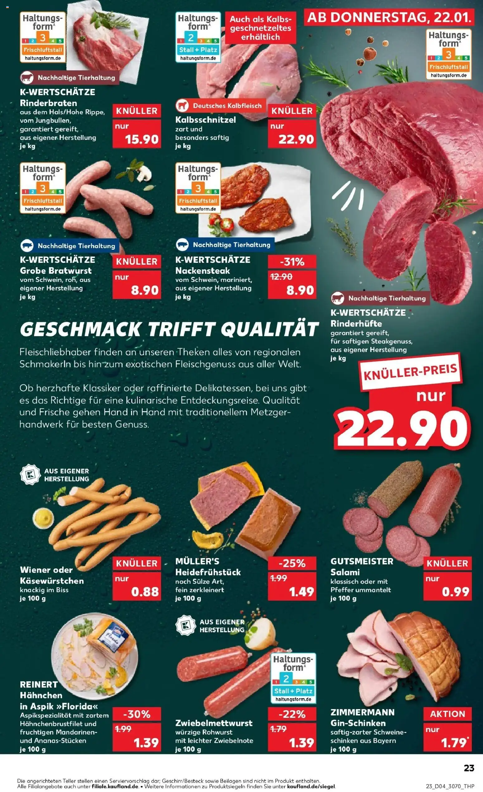 Prospekt Kaufland ab 25.01.2026 » Angebote Online zum Blättern | Seite: 23