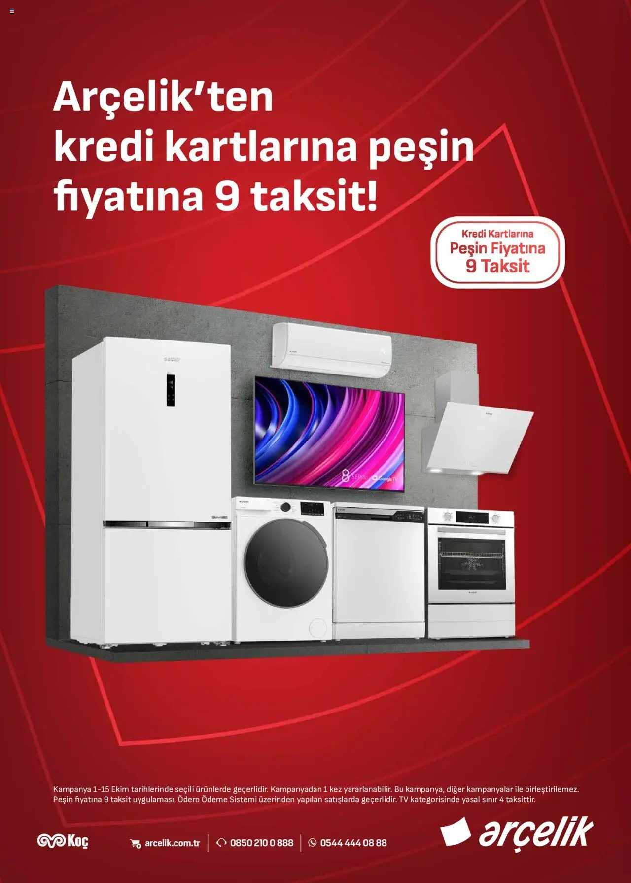 Arçelik İklimlendirme Kataloğu - 01.10.2025 tarihinden itibaren geçerlidir | Sayfa: 38 | Ürünler: TV