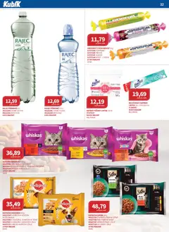 Kubík leták - Velkoobchod 08/2025 od 01.08.2025 | Strana: 22 | Produkty: Voda, Whiskas, Tyčinky, Citron