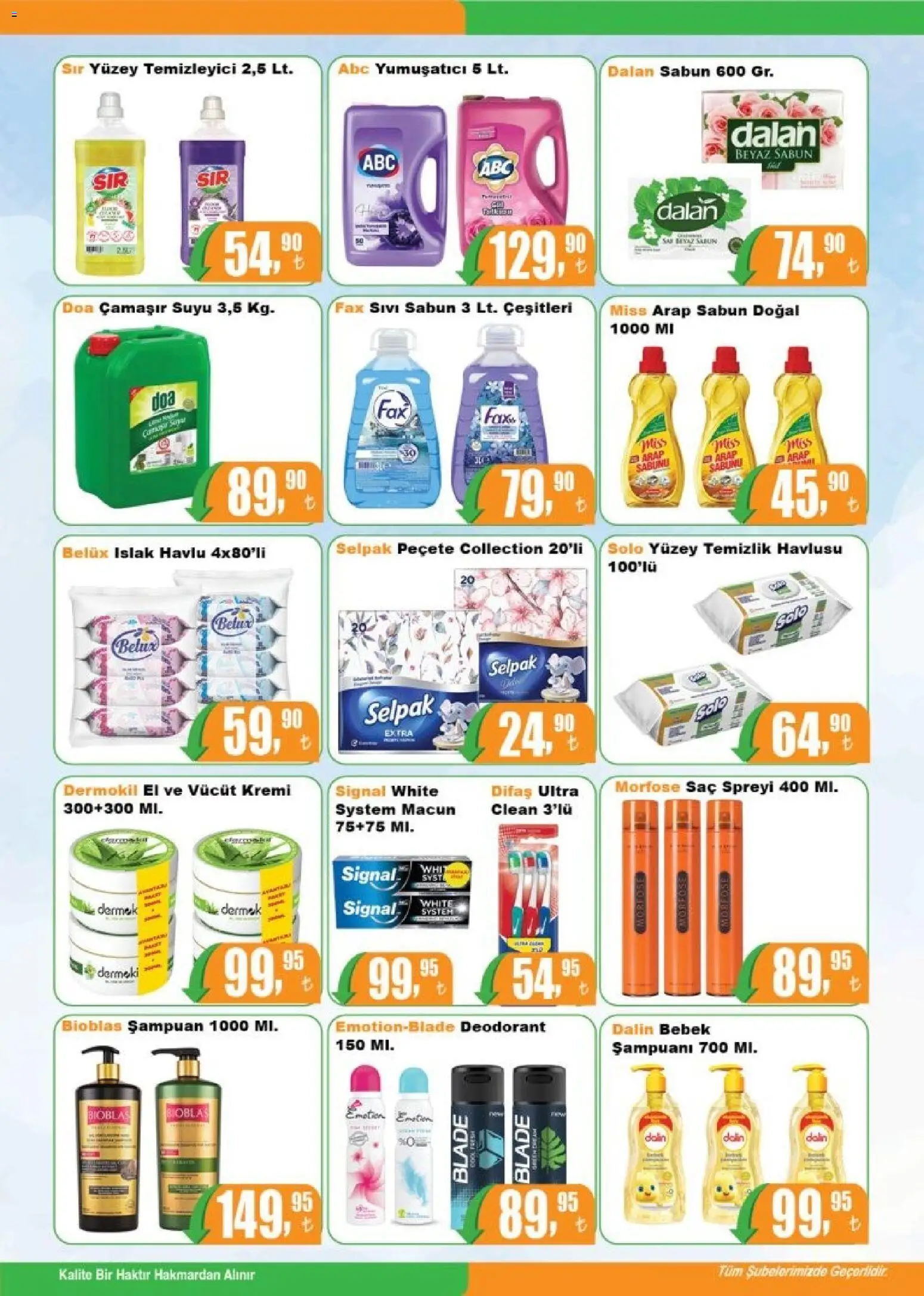 Hakmar Katalog - 23.12.2025 tarihinden itibaren geçerlidir | Sayfa: 7 | Ürünler: Saç spreyi, Deodorant, Yumuşatıcı, Yüzey temizleyici