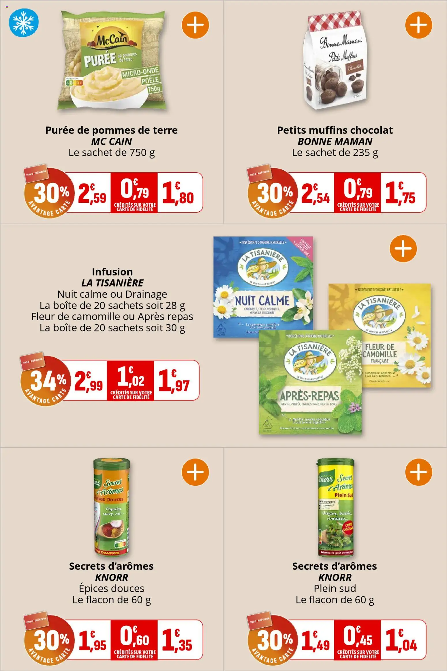 {H1} | Page: 17 | Produits: Poêle, Infusion, Chocolat, Pommes