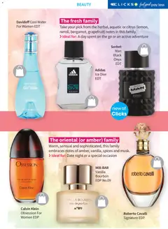 Clicks specials catalogue – valid from 01.04.2026 | Page: 56 | Products: Eau de toilette, Grapefruit, Spices, Water