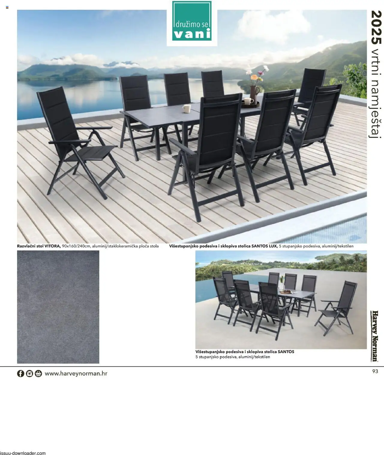 Harvey Norman katalog | vrijedi od 19.03.2025 | Stranica: 93 | Proizvodi: Stol, Stolica, Vrtni namještaj