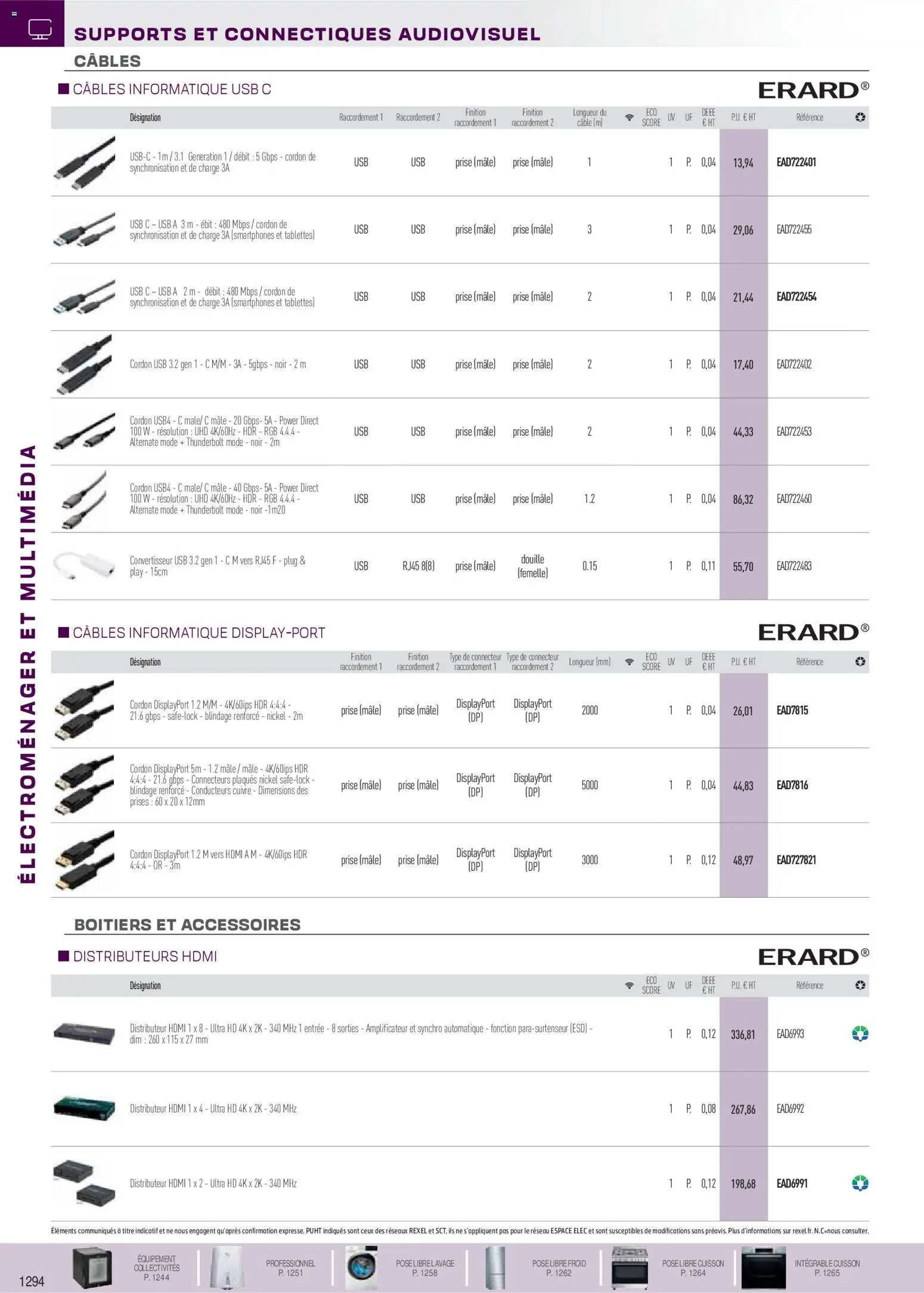 {H1} | Page: 53 | Produits: Câble, Connecteur, Prises, Prise