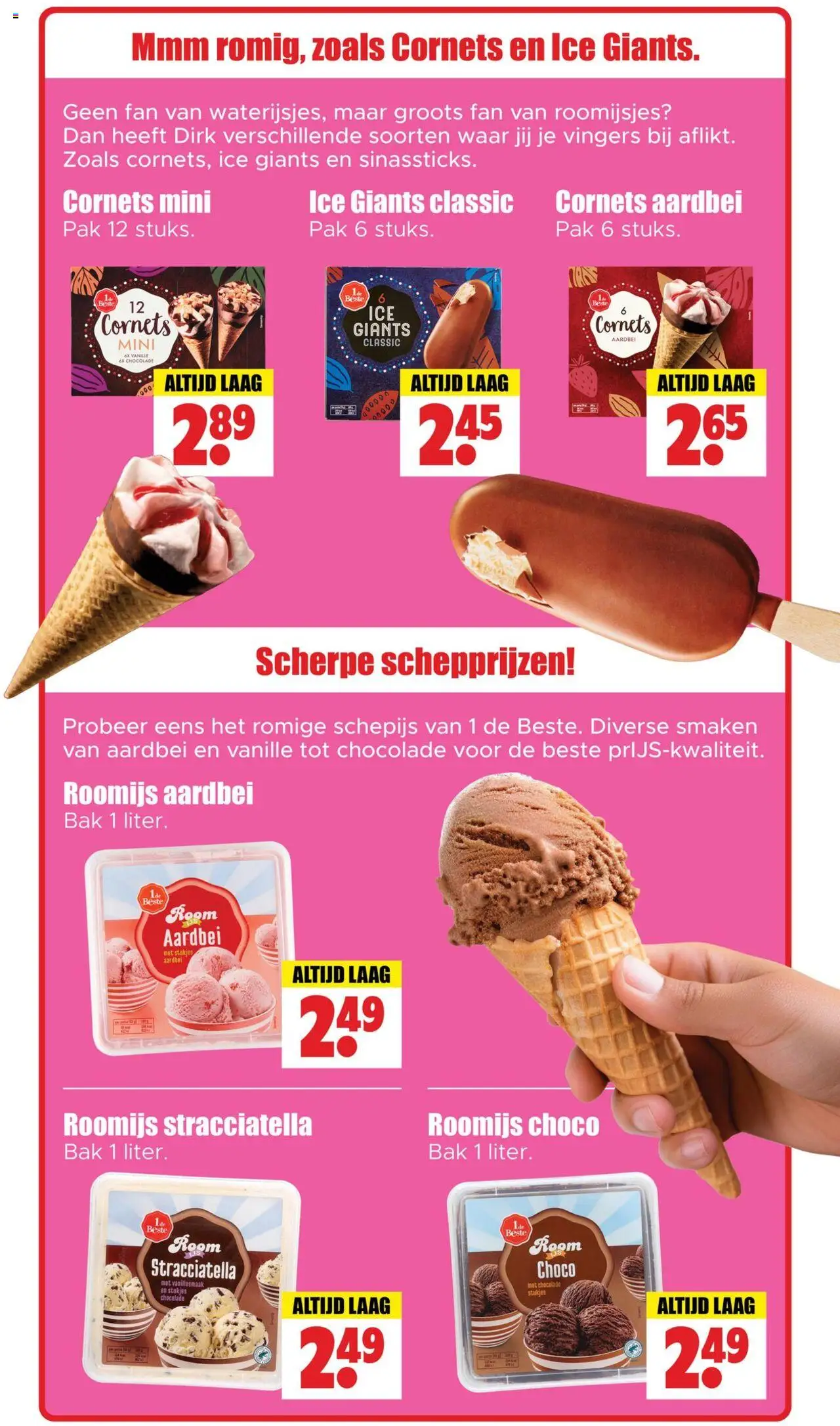  | Pagina: 5 | Producten: Chocolade, Room, Pavilon, Aardbei