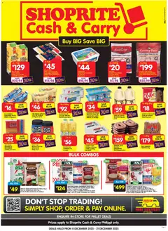 Shoprite specials catalogue – valid from 08.12.2025