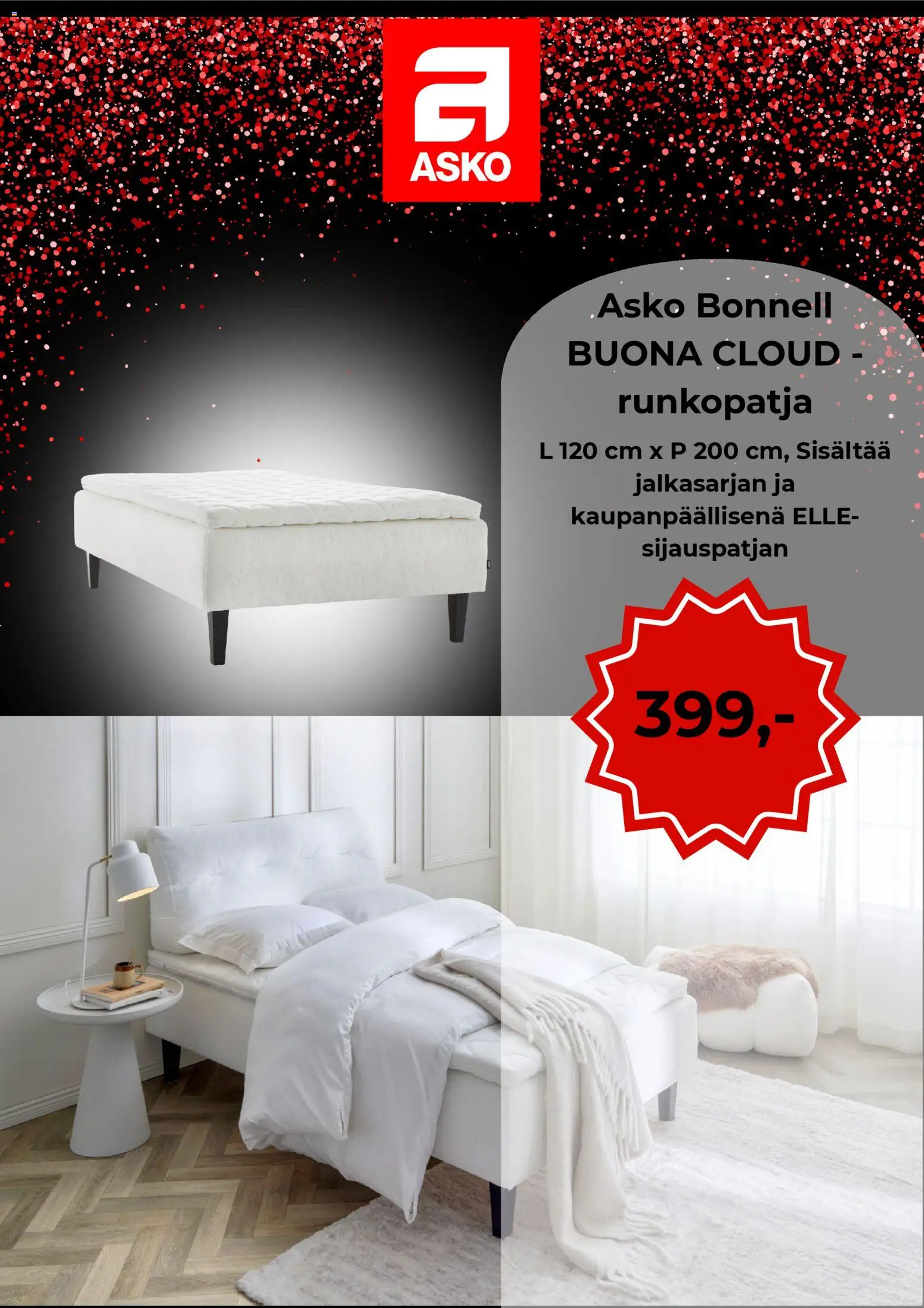 Asko - Black Friday – voimassa 24.11.2025 alkaen | Sivu: 6 | Tuotteet: Runkopatja
