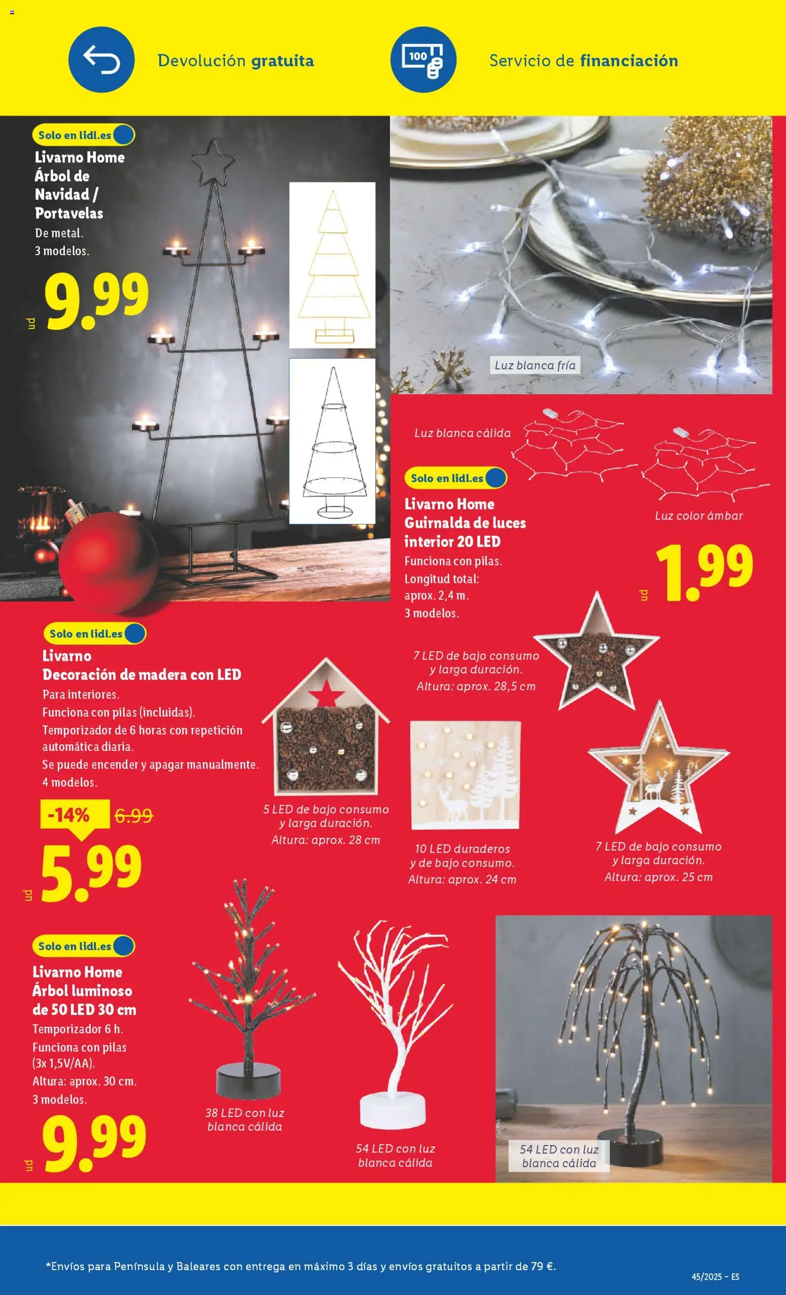 Lidl folleto de bazar │ válido desde el 03.11.2025 | Página: 15