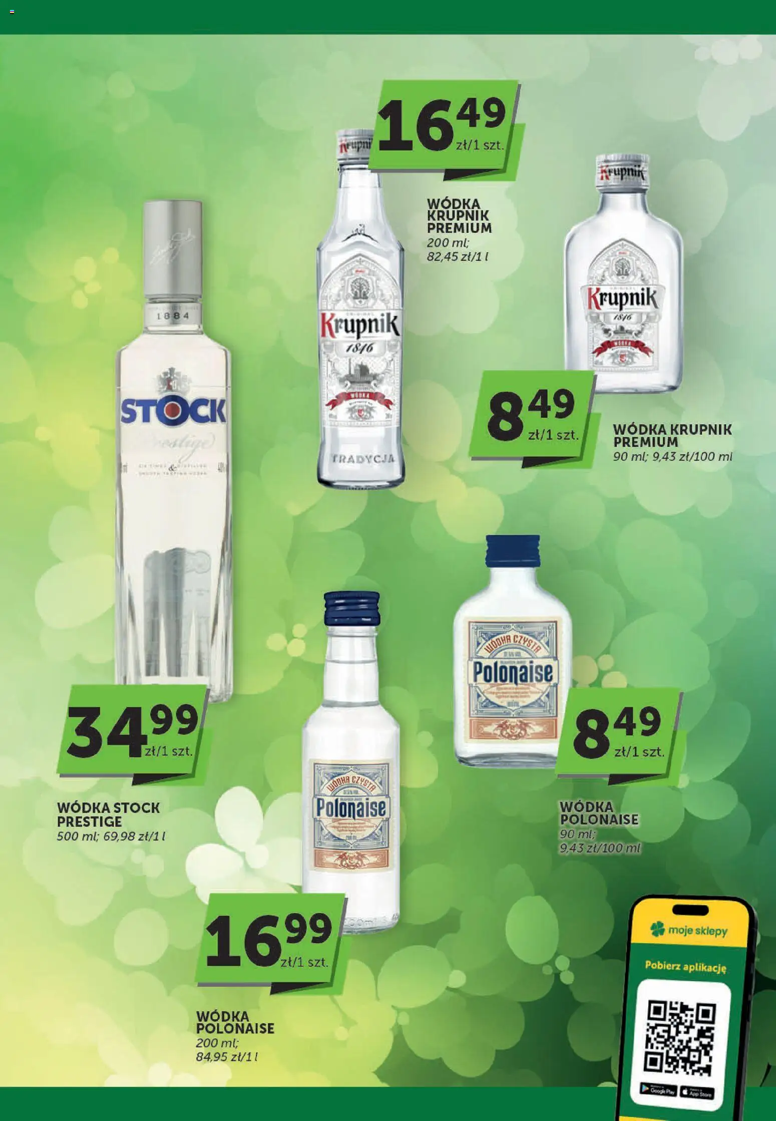 Groszek gazetka - Oferta alkoholowa od 02.04.2026 | Strona: 2 | Produkty: Wódka Stock, Wódka